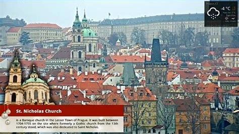 prague webcam|Historical Old Town Live Webcam, Prague, Czechia